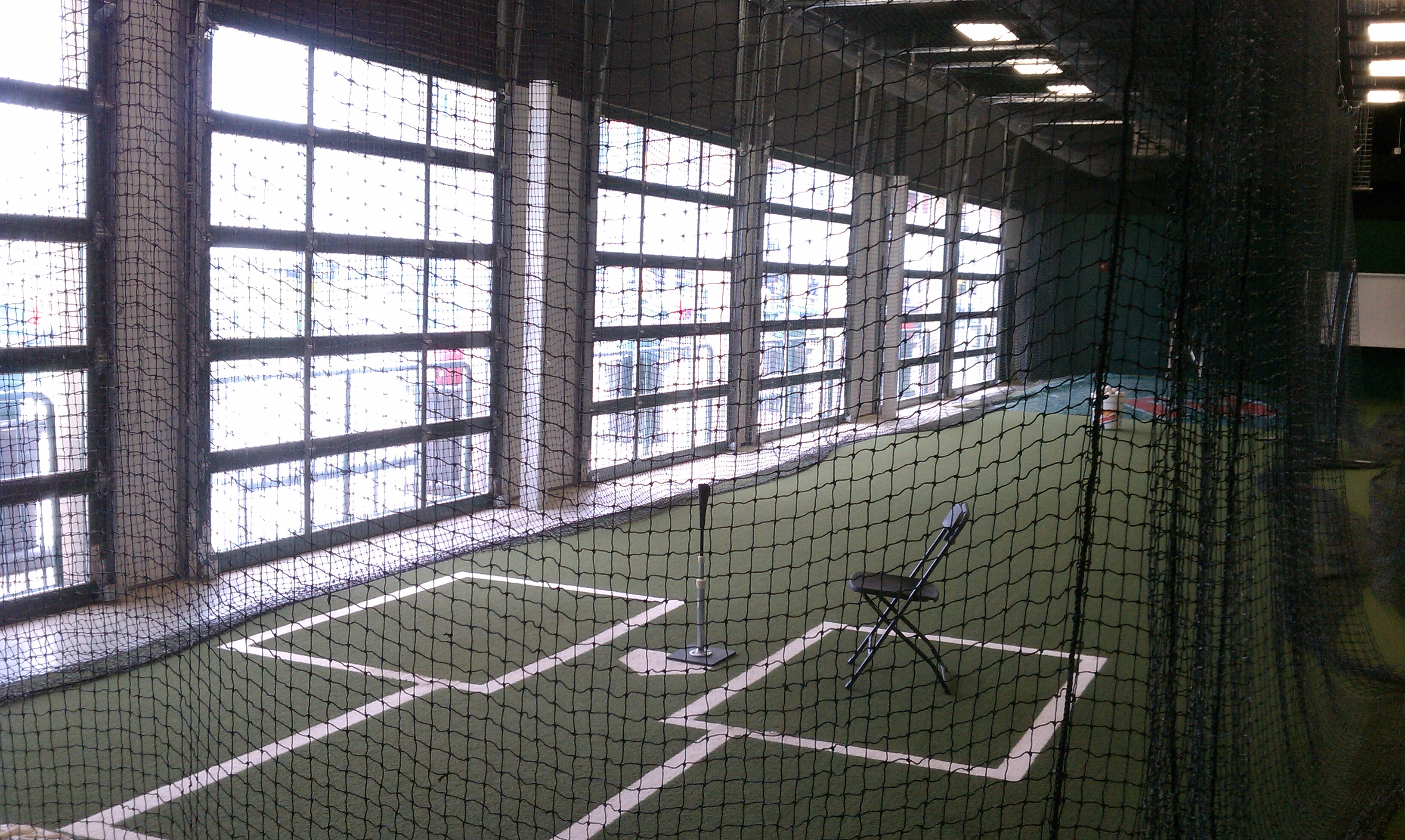 Batting Cage In Garage Designs Baseball Cage In Garage Designs